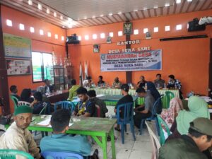 Musdes, Desa Suka Sari Rancang RKPDes 2025