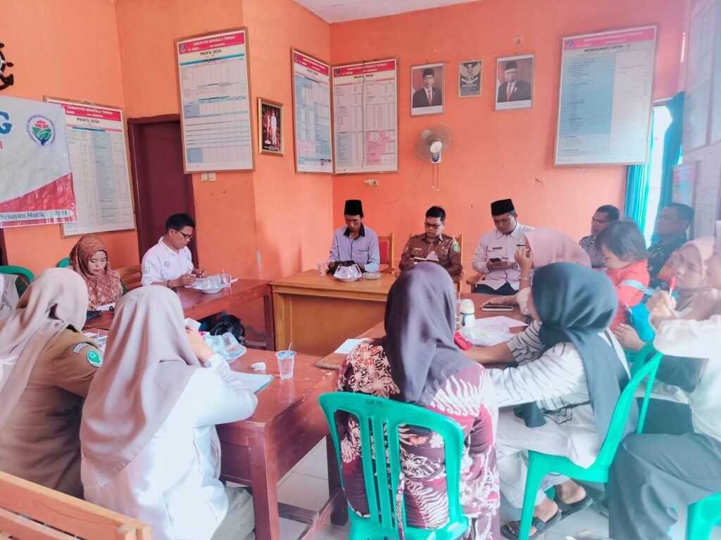 Desa Sekayun Mudik Gelar Acar Rembuk Stunting