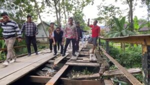 Dinas PUPR Kepahiang Siap Bangun Permanen Jembatan Penghubung Kampung Bogor-Sidodadi