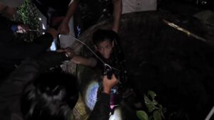 Niat Kabur Dari Penyergapan Polisi, Pelaku Curanmor Nyemplung Ke Dalam Sumur
