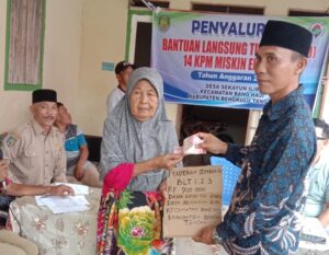 ‎Menjelang Lebaran, Pemerintah Desa Sekayun Ilir Salurkan BLD DD