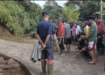 Pemdes Sekayun Ilir Laksanakan Titik Nol DD 2025, Air Bersih Untuk Masyarakat