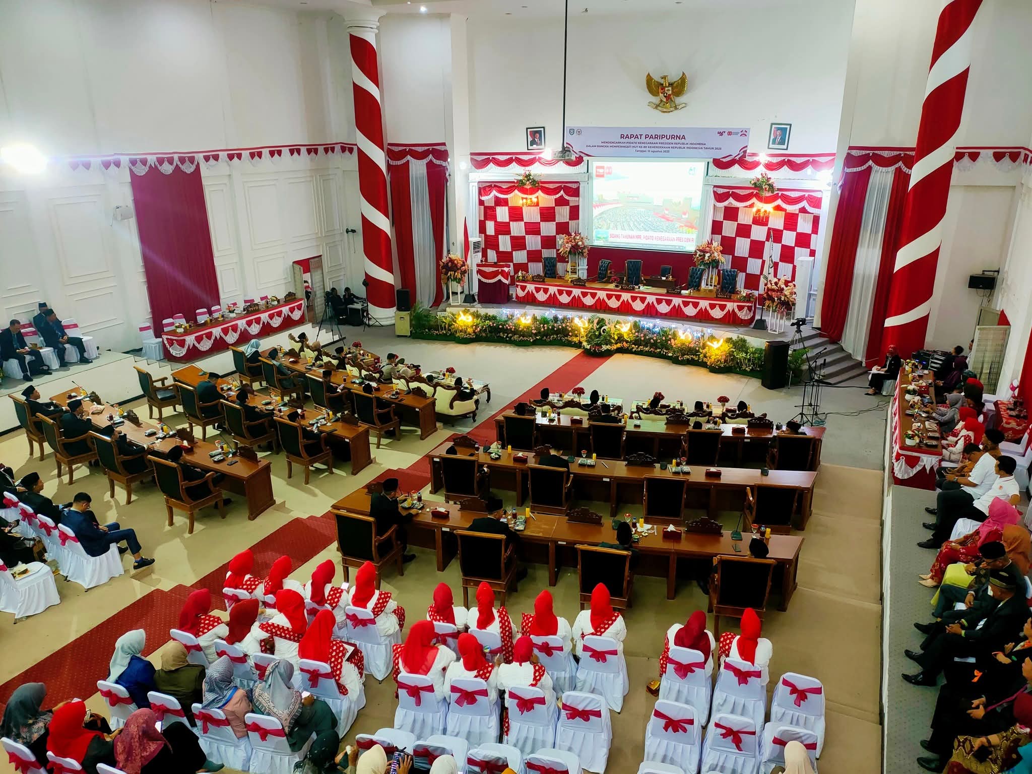 Ketua DPRD, Pimpinan Paripurna Pidato Kenegaraan HUT RI Ke-80 2 FB IMG 1755355503975