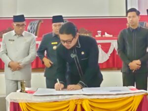 DPRD Dan Pemda Kepahiang Tandatangani KUA-PPAS APBD 2026