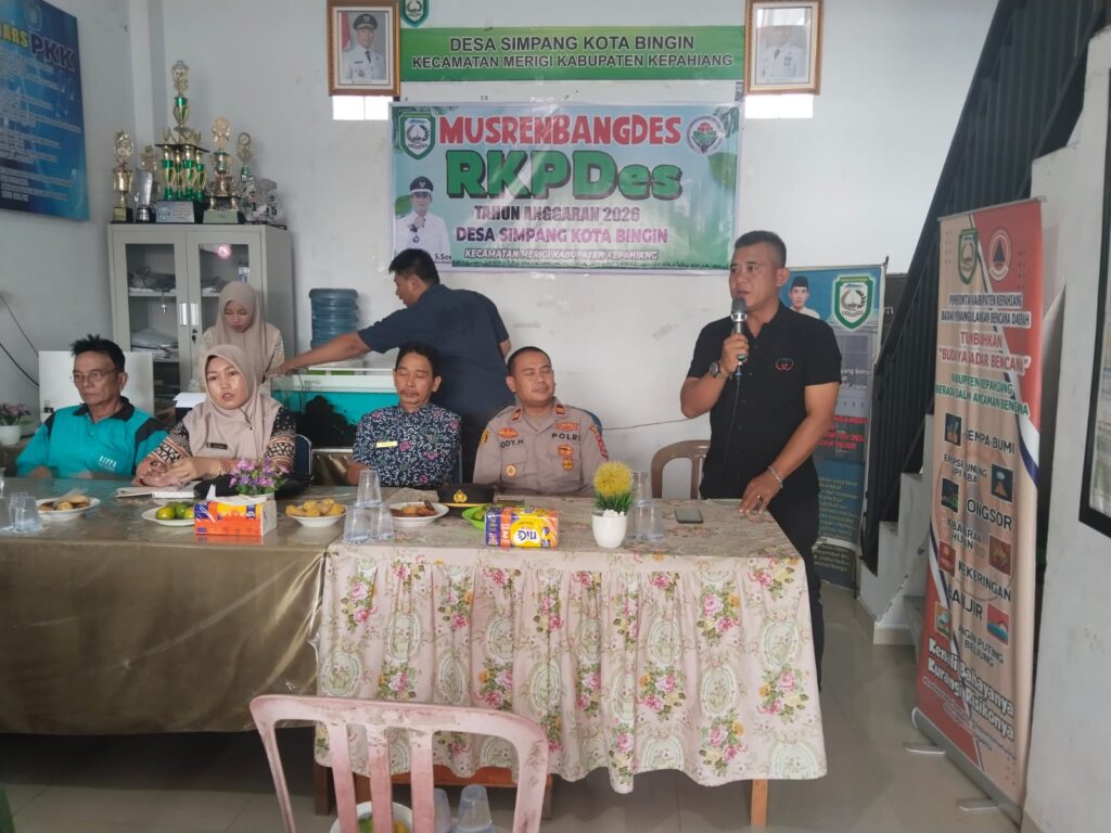 Pemdes Simpang Kota Beringin Gelar Musdes dan RKPDes TA 2026