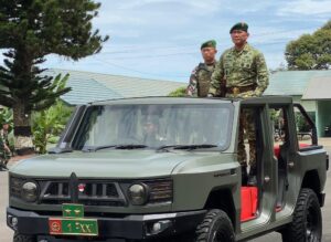 Ketua DPRD Hadiri Penyambutan Satgas Yonif 144 Jaya Yudha Usai Tugas Di Papua
