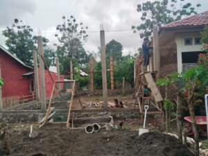 Pemdes Kelilik, DD 2025 Bangun Gedung Serba Guna