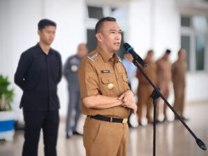 Bupati Pimpin Apel Gabungan kepala OPD, kepsek, dan Kepala Puskesmas se-Kabupaten Kepahiang