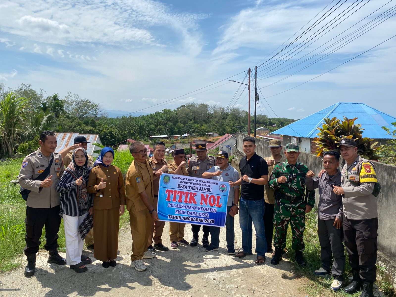 Pemanfaatan DD 2026, Desa Taba Jambu Gelar Titik Nol Pembangunan Jalan 3 IMG 20260331 WA0028