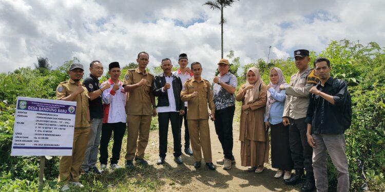 2026 Desa Badung Baru Kucuran DD Rp63 Juta Pembangunan Jalan Desa