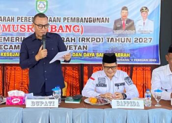 Bupati Pimpin Musrembang Kecamatan Kabawetan